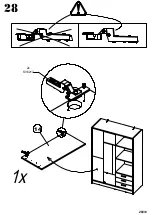 Preview for 28 page of Forte RAVEN RVXS836 Assembling Instruction