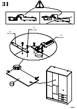 Preview for 31 page of Forte RAVEN RVXS836 Assembling Instruction