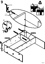 Preview for 15 page of Forte Rayong RXGS82511 Assembling Instruction