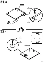 Preview for 34 page of Forte Rayong RXGS82511 Assembling Instruction