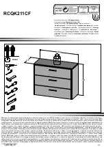 Preview for 1 page of Forte RCQK211CF Assembling Instruction