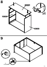 Preview for 10 page of Forte RCQK211CF Assembling Instruction