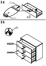 Preview for 14 page of Forte RCQK211CF Assembling Instruction