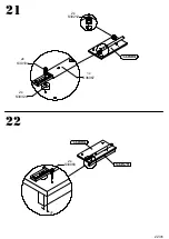 Preview for 22 page of Forte RGGK234 Assembling Instruction