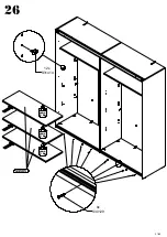 Preview for 31 page of Forte RICCIANO RCQS92413B Assembling Instruction