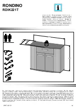 Forte RONDINO RDIK221T Assembling Instruction preview