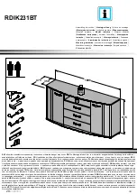 Preview for 1 page of Forte Rondino RDIK231BT Assembling Instruction