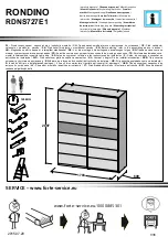 Preview for 1 page of Forte RONDINO RDNS727E1 Assembling Instruction