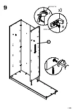 Preview for 10 page of Forte RONDINO RDNS727E1 Assembling Instruction