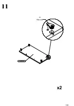 Preview for 14 page of Forte RONDINO RDNS727E1T Assembling Instruction