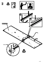 Preview for 8 page of Forte Selly YLSS12414B Assembling Instruction