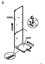 Preview for 10 page of Forte Selly YLSS12414B Assembling Instruction