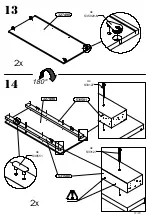 Preview for 17 page of Forte Selly YLSS12414B Assembling Instruction