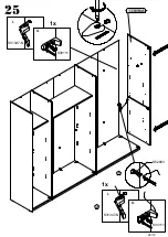 Preview for 28 page of Forte Selly YLSS12414B Assembling Instruction