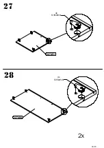 Preview for 30 page of Forte Selly YLSS12414B Assembling Instruction