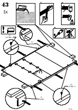 Preview for 45 page of Forte Selly YLSS12414B Assembling Instruction