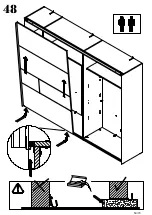 Preview for 50 page of Forte Selly YLSS12414B Assembling Instruction