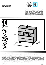 Forte SEWK211 Assembly Instructions Manual preview