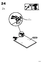 Preview for 28 page of Forte SEWK221 Assembling Instruction