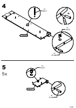 Preview for 10 page of Forte SEWK332 Assembling Instruction