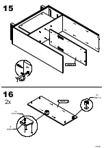 Preview for 16 page of Forte SEWK522 Assembling Instruction