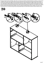 Preview for 21 page of Forte SIENNA SNNK325T Assembling Instruction