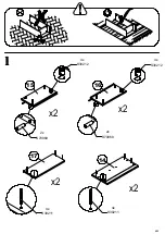 Preview for 8 page of Forte SNWV712 Assembling Instruction