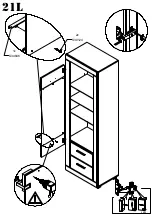 Preview for 28 page of Forte SNWV712 Assembling Instruction