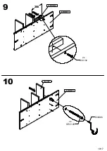 Preview for 10 page of Forte Solletico SLCB301 Assembling Instruction