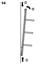 Preview for 14 page of Forte Solletico SLCB301 Assembling Instruction