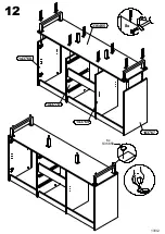 Preview for 13 page of Forte Solletico SLCK231 Assembling Instruction