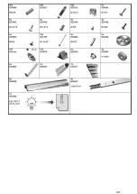 Preview for 3 page of Forte SPHM01B-0006 Assembling Instruction