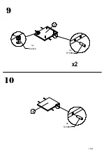 Preview for 10 page of Forte SPHM01B-0006 Assembling Instruction