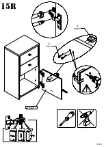 Preview for 17 page of Forte SQNK211-C764 Assembling Instruction