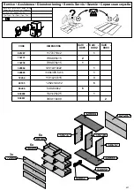 Preview for 4 page of Forte SRBK211 Assembling Instruction