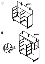 Preview for 11 page of Forte SRBK211 Assembling Instruction