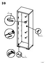 Preview for 12 page of Forte STYV813B Assembling Instruction