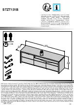 Preview for 1 page of Forte STZT131B Assembling Instruction