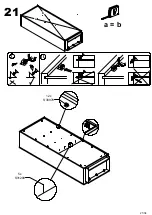 Preview for 21 page of Forte SVNV711LB Assembling Instruction