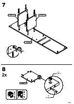 Preview for 10 page of Forte SXKR711 Assembling Instruction