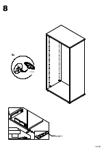 Preview for 10 page of Forte T2KR50 Assembling Instruction