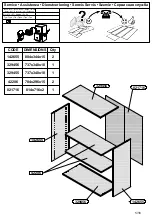 Preview for 5 page of Forte T2KR60 Assembling Instruction