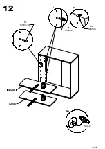 Preview for 14 page of Forte T2KR60 Assembling Instruction