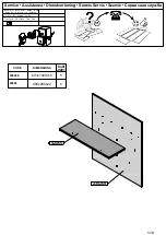 Preview for 5 page of Forte TDHD10 Assembling Instruction