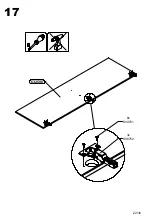 Preview for 22 page of Forte TDHS811 Assembling Instruction