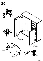 Preview for 23 page of Forte Tempra T2KK10 Assembling Instruction