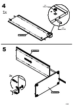 Preview for 9 page of Forte Tempra T2KK20 Assembling Instruction