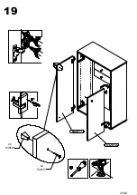 Preview for 20 page of Forte Tempra T2KK20 Assembling Instruction