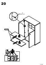 Preview for 21 page of Forte Tempra T2KK20 Assembling Instruction