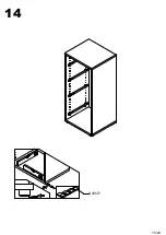 Preview for 15 page of Forte Tempra T2KK211 Assembling Instruction